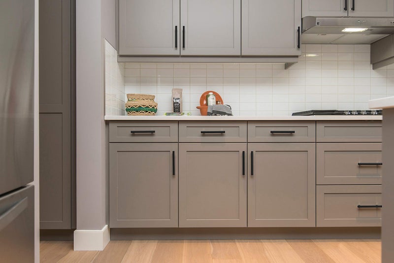 Ravinte 40 Pack | 5'' Cabinet Pulls Matte Black Stainless Steel Kitchen Drawer Pulls Cabinet Handles 5â€Length, 3â€ Hole Center with Mounting Template - Image 5